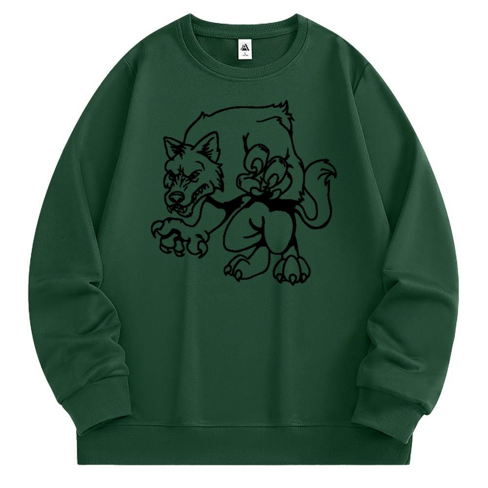[Personalized] Emoji. Sweatshirt 1/2 DTG print  Unisex 