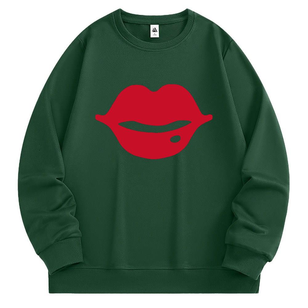 [Personalized] Emoji. Sweatshirt 1/2 DTG print  Unisex 