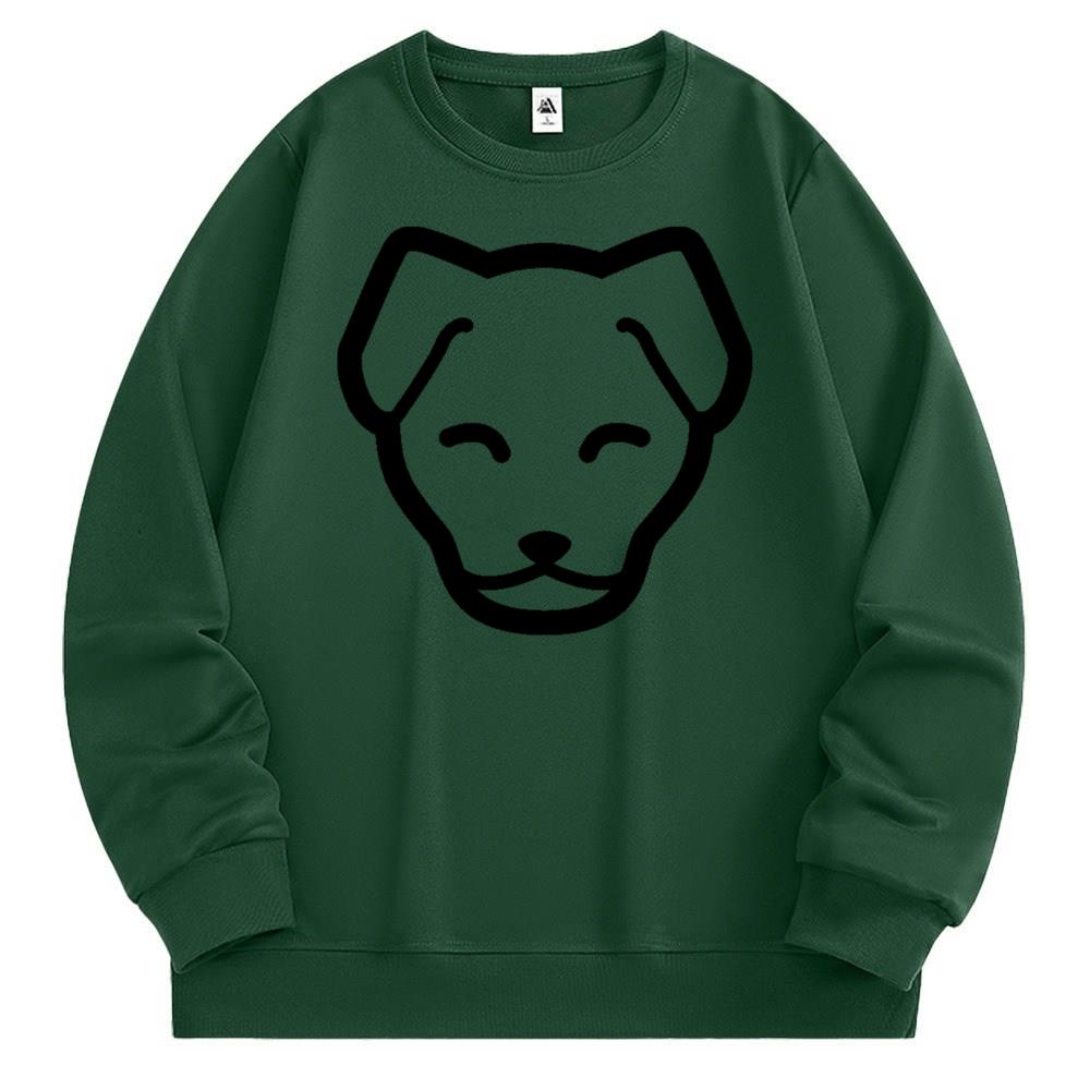 [Personalized] Emoji. Sweatshirt 1/2 DTG print  Unisex 