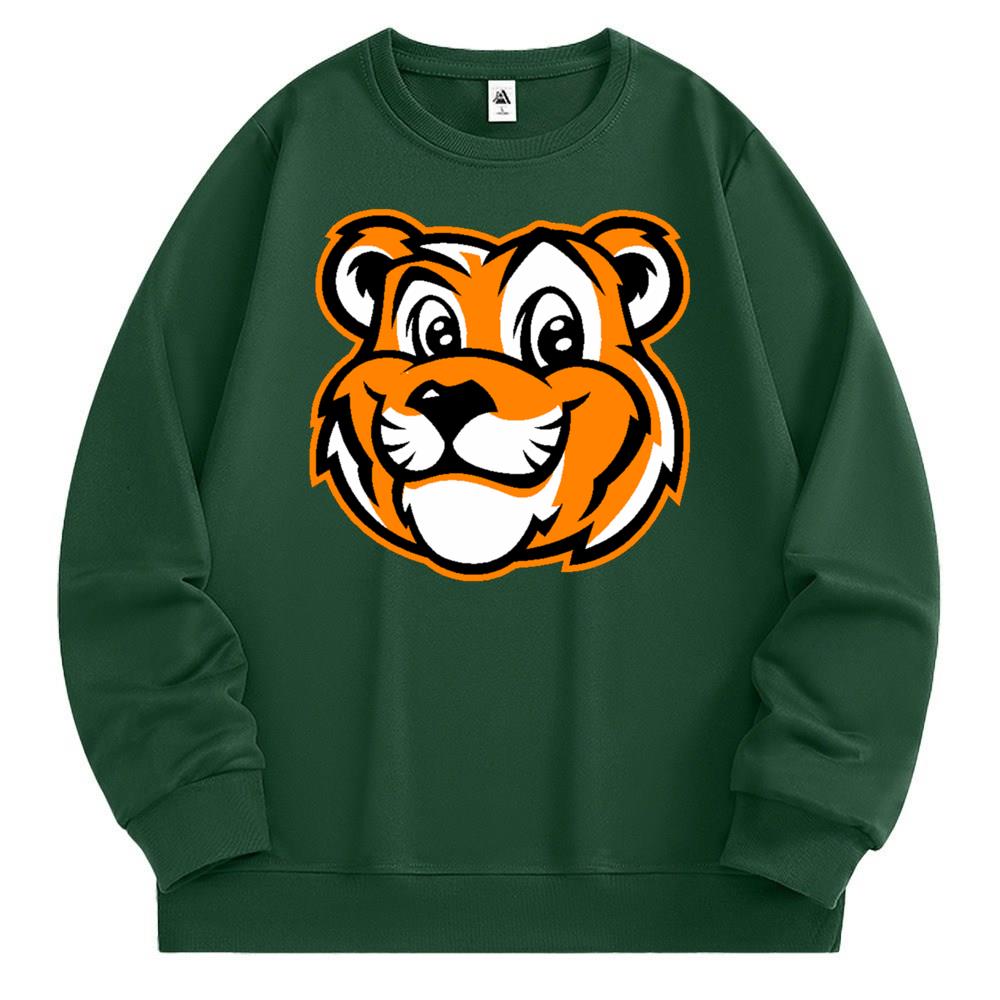 [Personalized] Emoji. Sweatshirt 1/2 DTG print  Unisex 