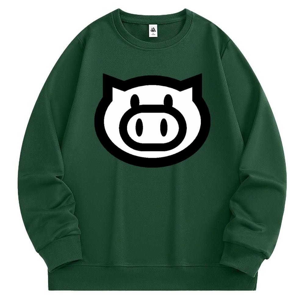 [Personalized] Emoji. Sweatshirt 1/2 DTG print  Unisex 