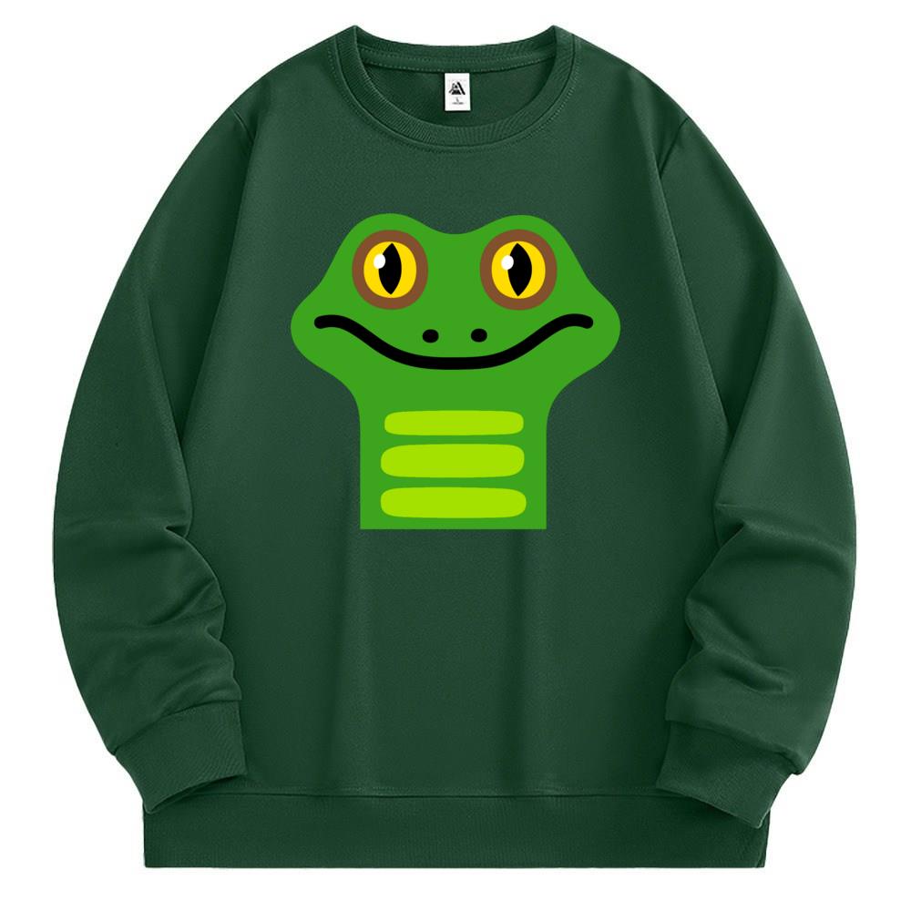 [Personalized] Emoji. Sweatshirt 1/2 DTG print  Unisex 