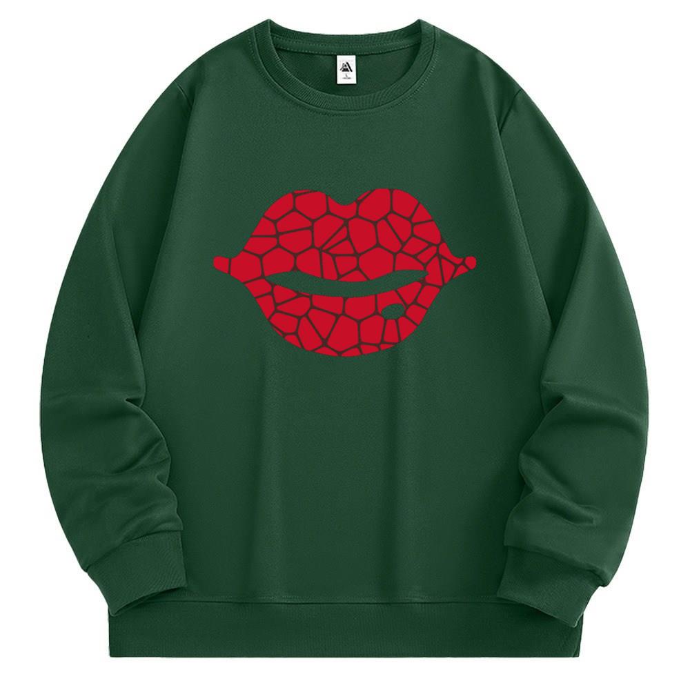 [Personalized] Emoji. Sweatshirt 1/2 DTG print  Unisex 