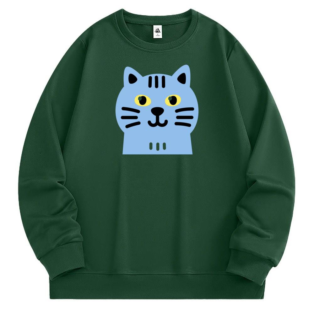 [Personalized] Emoji. Sweatshirt 1/2 DTG print  Unisex 