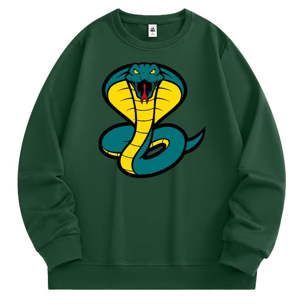 [Personalized] Emoji. Sweatshirt 1/2 DTG print  Unisex 