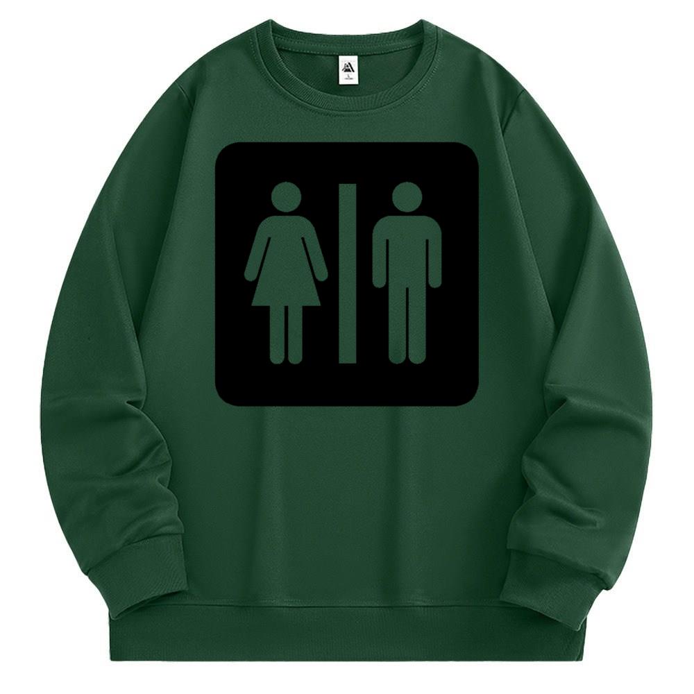 [Personalized] Emoji. Sweatshirt 1/2 DTG print  Unisex 