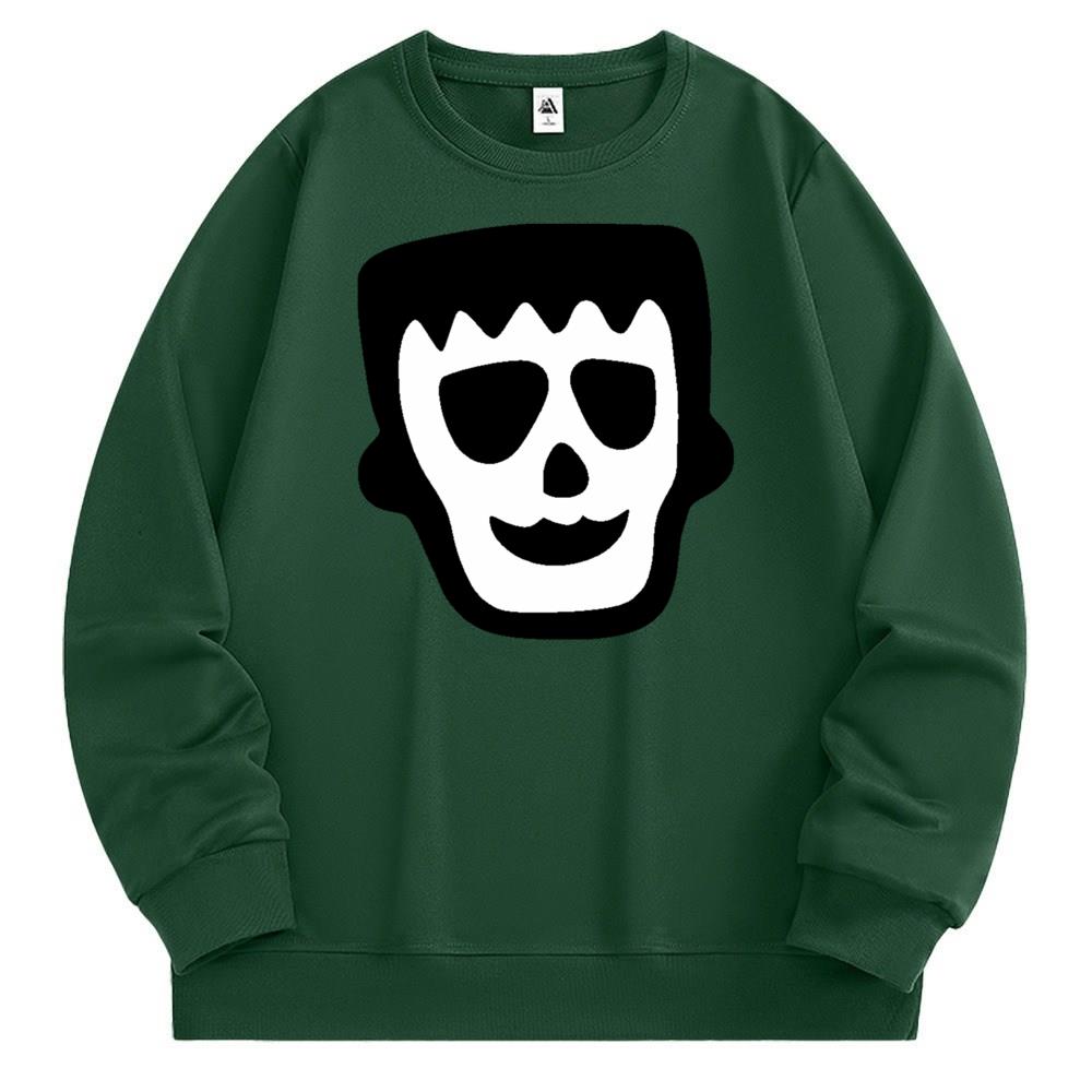 [Personalized] Emoji. Sweatshirt 1/2 DTG print  Unisex 