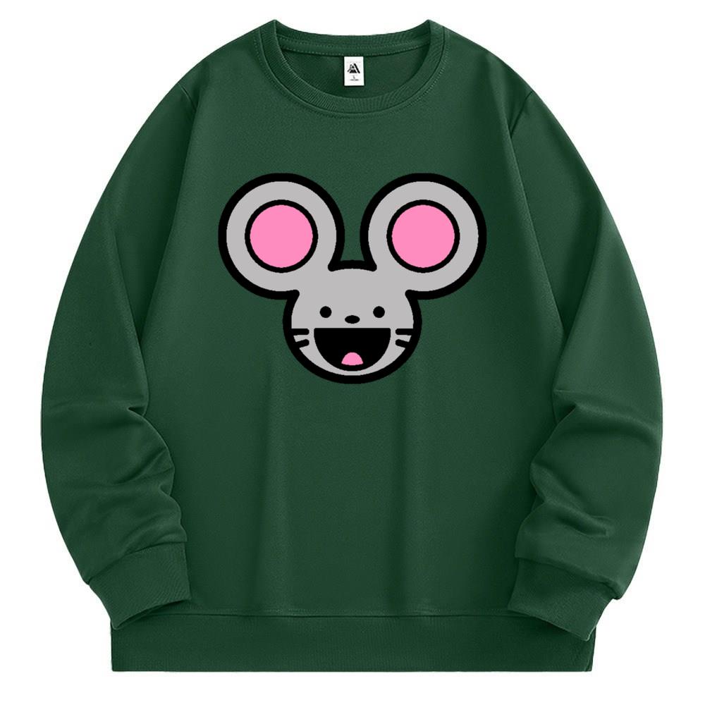 [Personalized] Emoji. Sweatshirt 1/2 DTG print  Unisex 