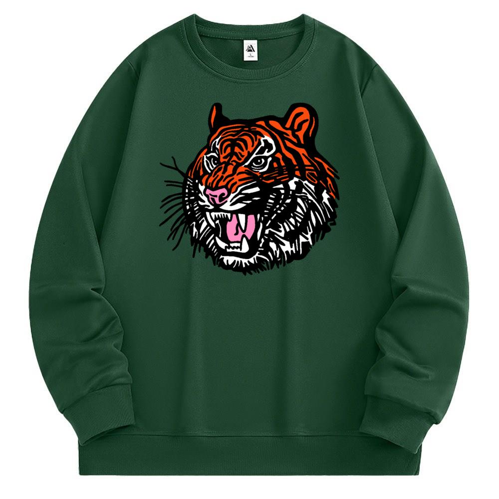 [Personalized] Emoji. Sweatshirt 1/2 DTG print  Unisex 
