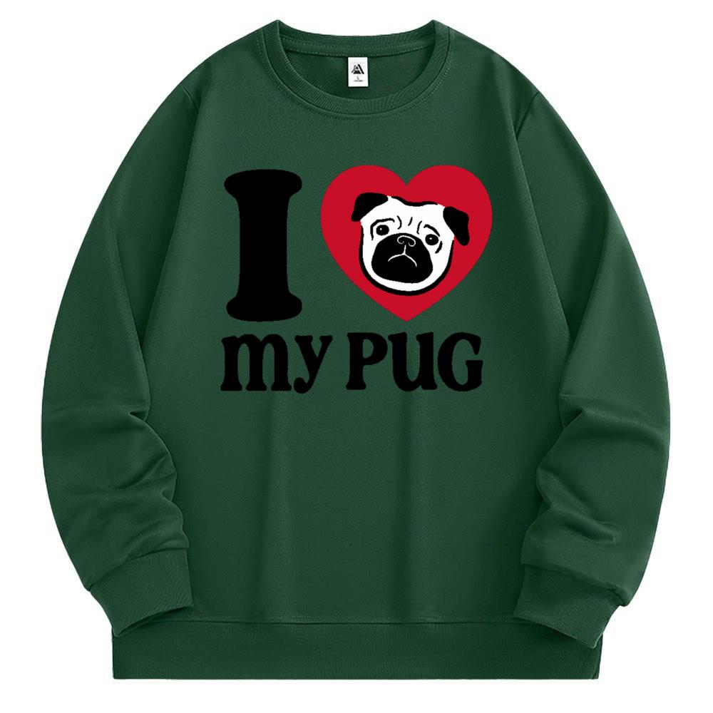 [Personalized] Emoji. Sweatshirt 1/2 DTG print  Unisex 