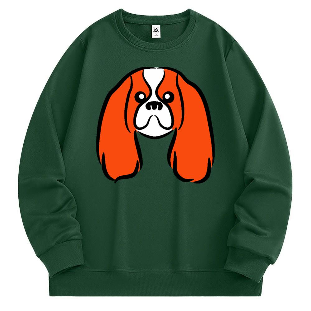 [Personalized] Emoji. Sweatshirt 1/2 DTG print  Unisex 