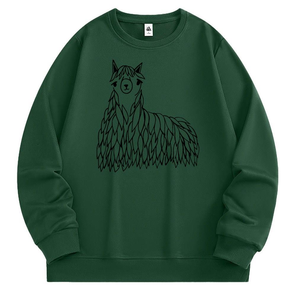 [Personalized] Emoji. Sweatshirt 1/2 DTG print  Unisex 