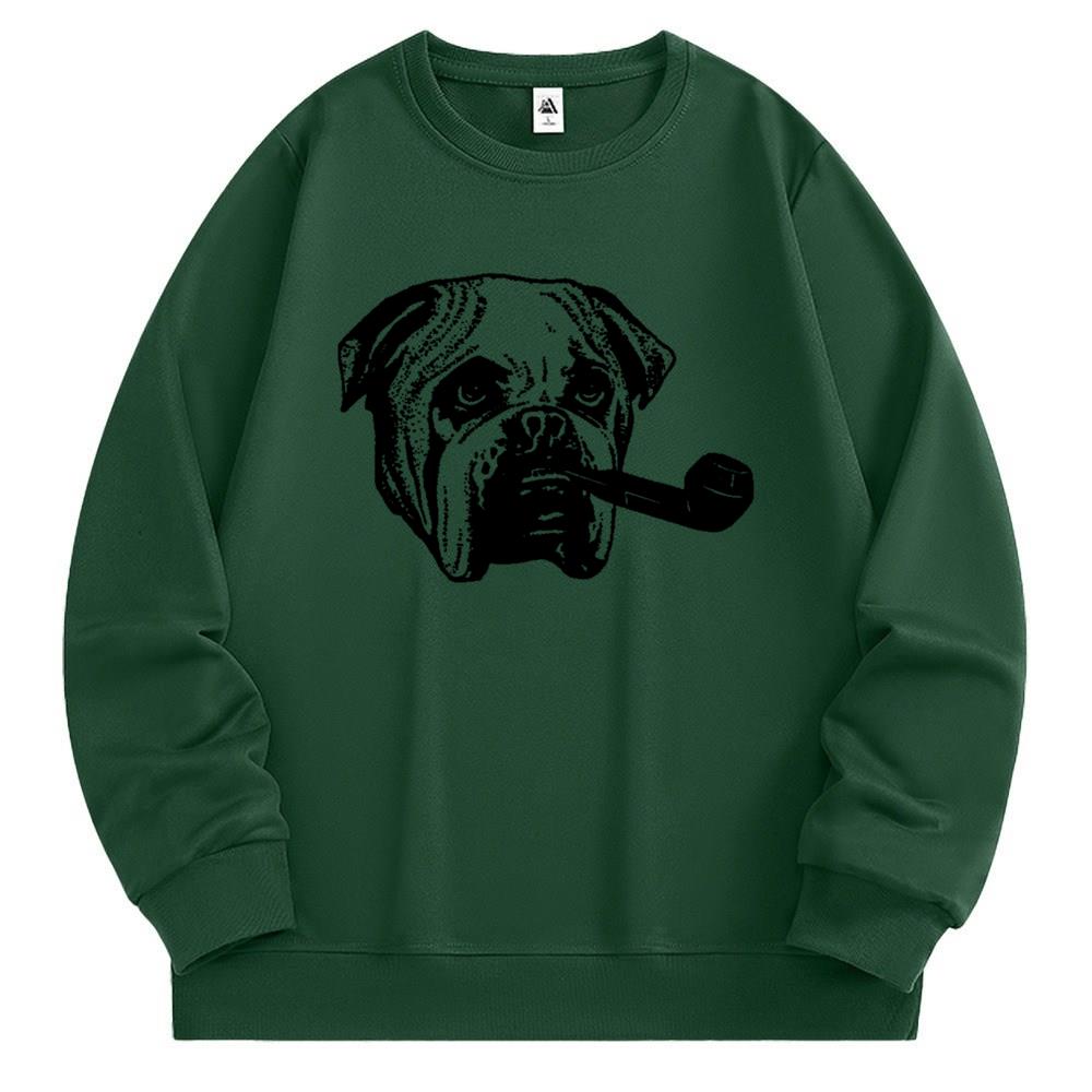 [Personalized] Emoji. Sweatshirt 1/2 DTG print  Unisex 