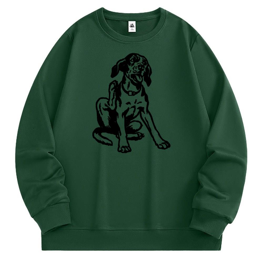 [Personalized] Emoji. Sweatshirt 1/2 DTG print  Unisex 