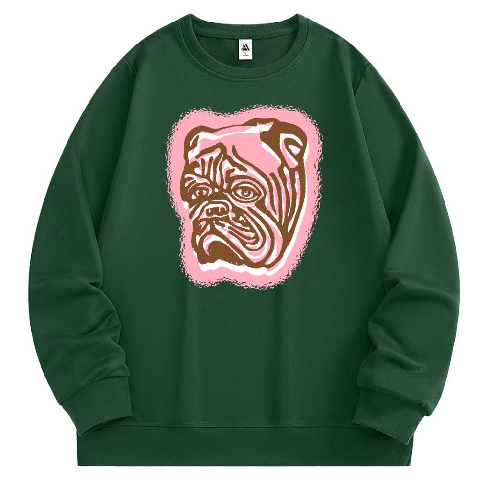 [Personalized] Emoji. Sweatshirt 1/2 DTG print  Unisex 