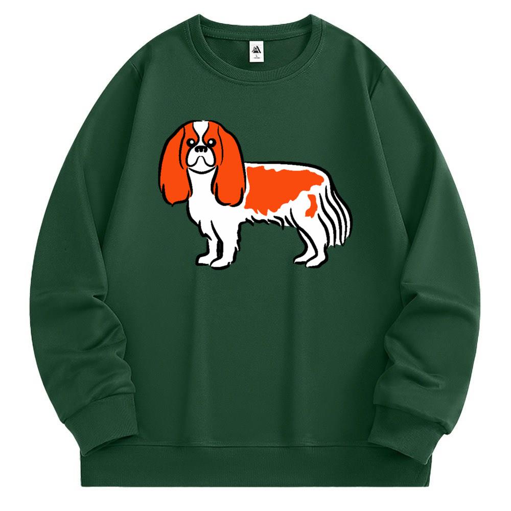 [Personalized] Emoji. Sweatshirt 1/2 DTG print  Unisex 