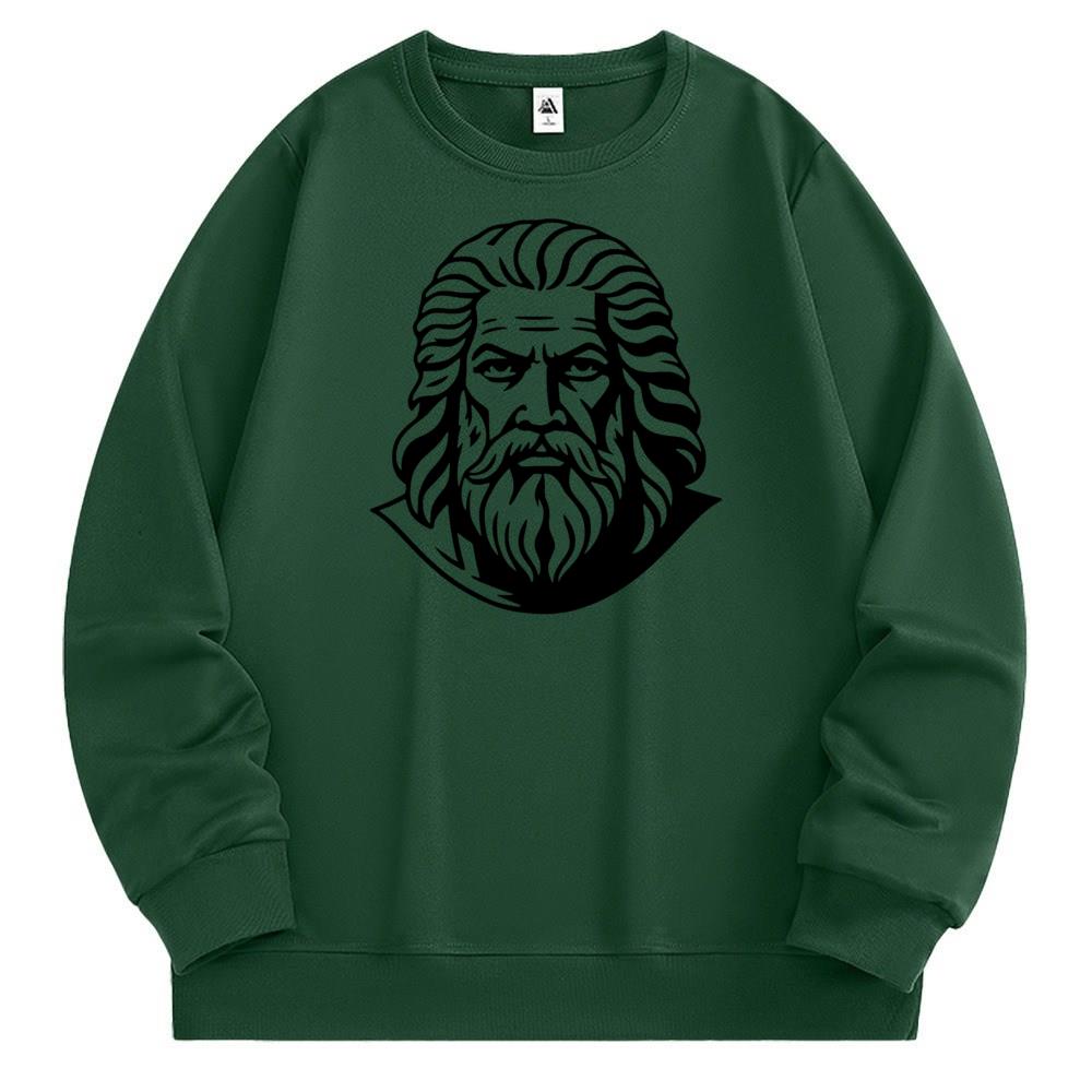 [Personalized] Emoji. Sweatshirt 1/2 DTG print  Unisex 