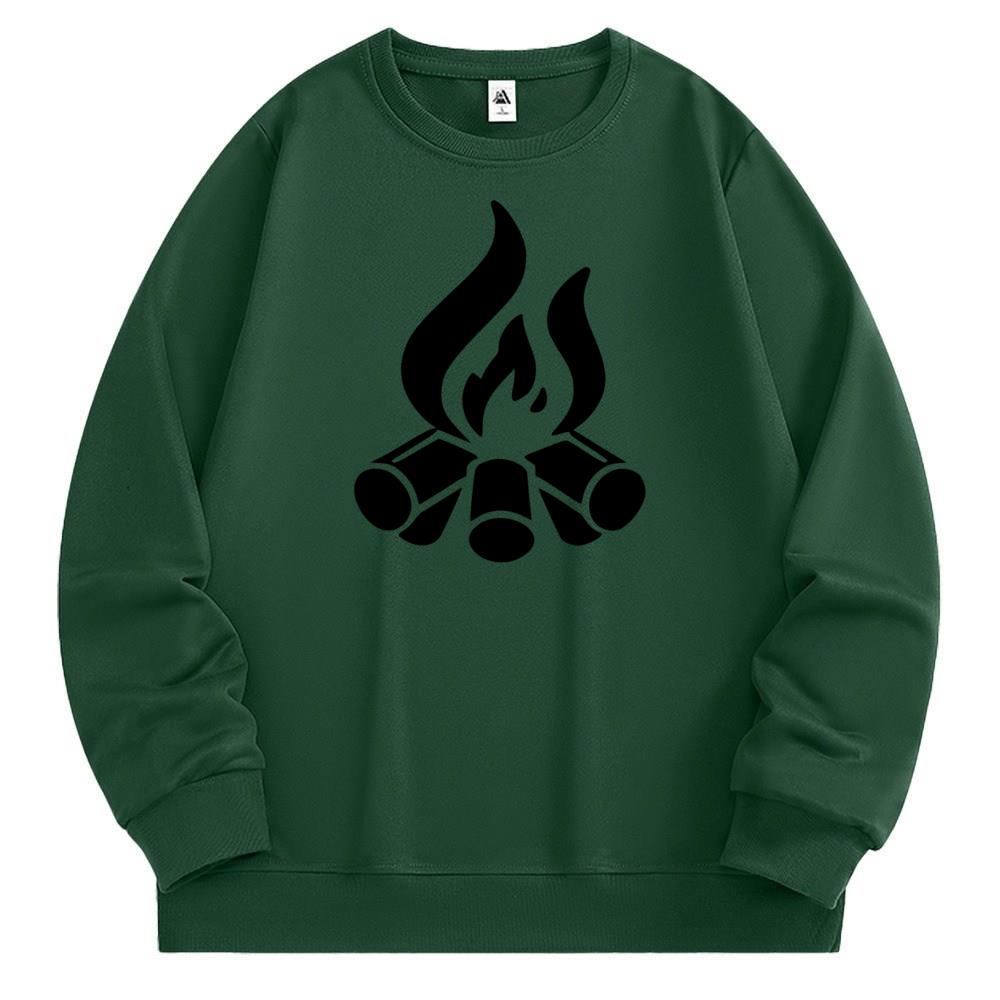 [Personalized] Emoji. Sweatshirt 1/2 DTG print  Unisex 