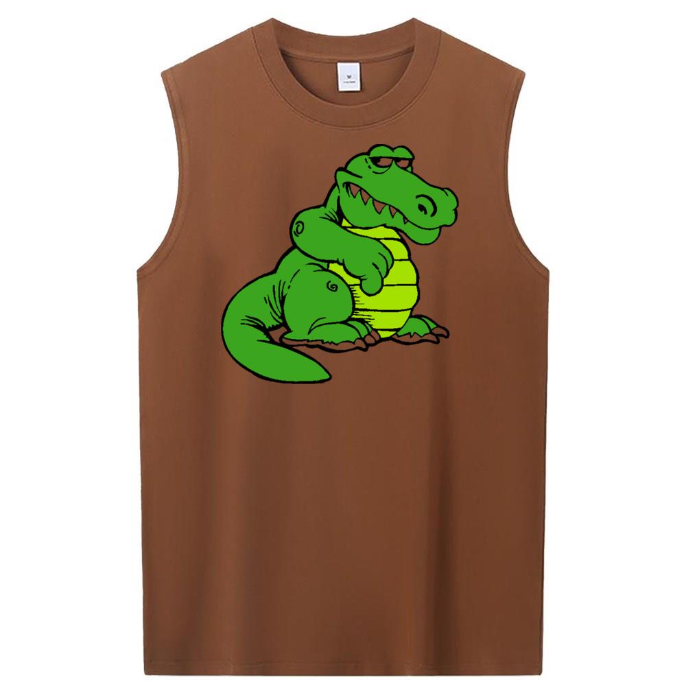 [Personalized] Emoji. cotton Sleeveless t-shirts 1/2 DTG print  Unisex