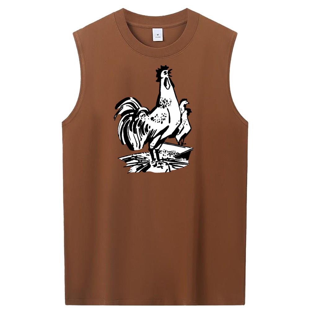 [Personalized] Emoji. cotton Sleeveless t-shirts 1/2 DTG print  Unisex