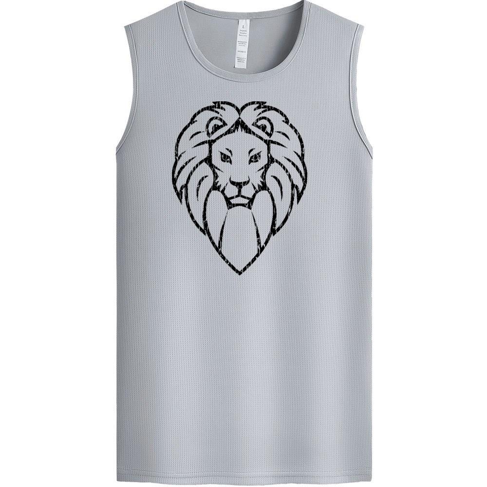 [Personalized] Emoji. quick-dry Sleeveless  1/2 DTG print   Unisex