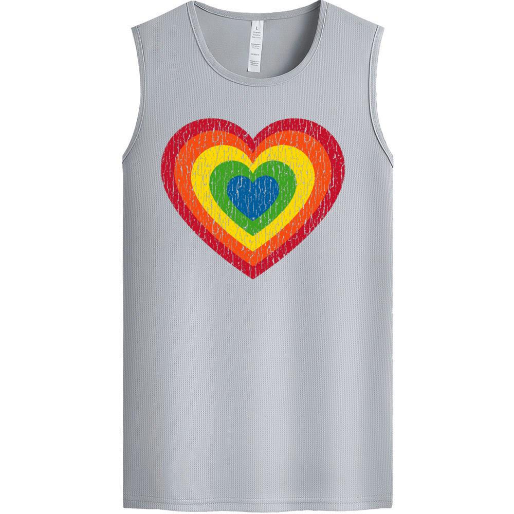 [Personalized] Emoji. quick-dry Sleeveless  1/2 DTG print   Unisex