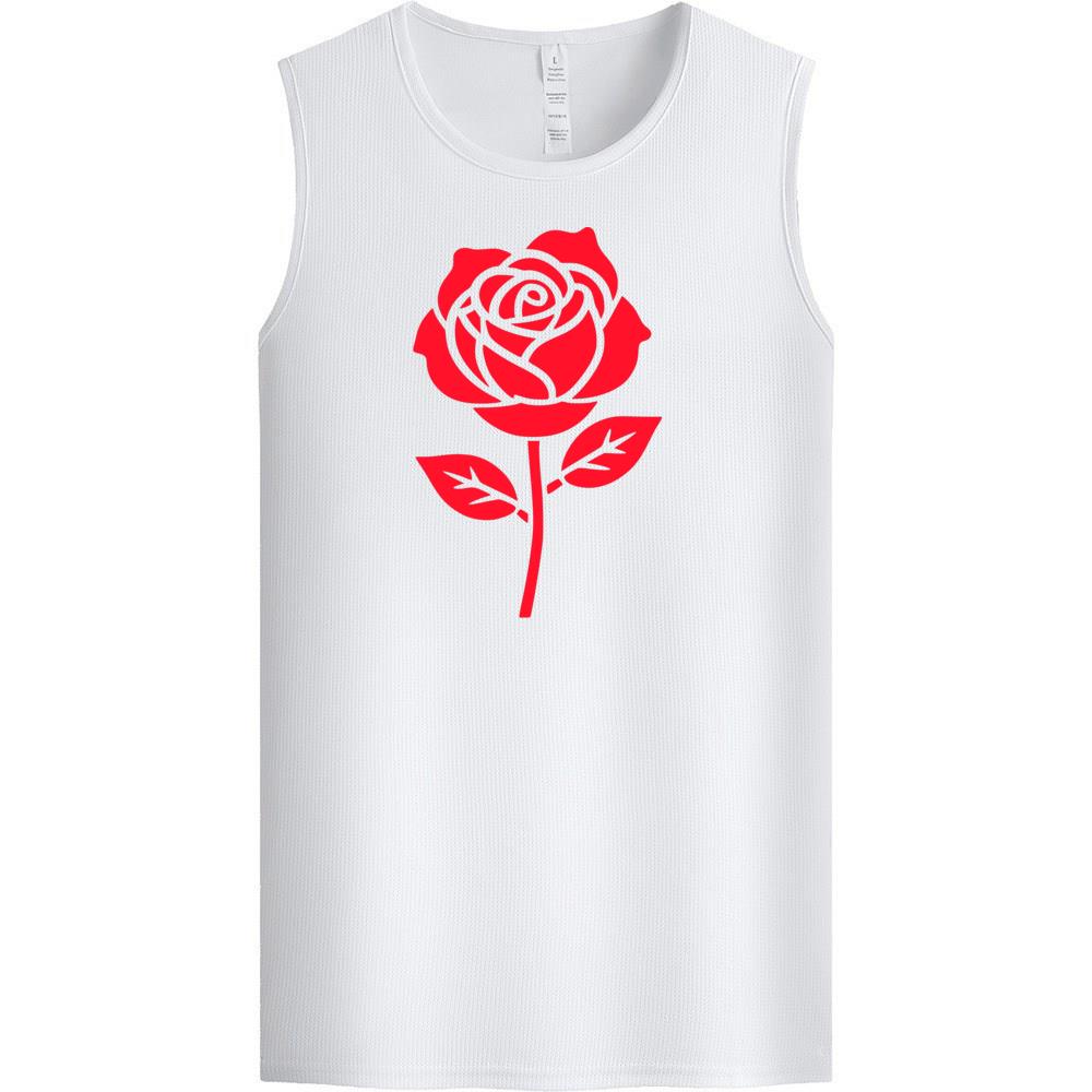 [Personalized] Emoji. quick-dry Sleeveless  1/2 DTG print   Unisex