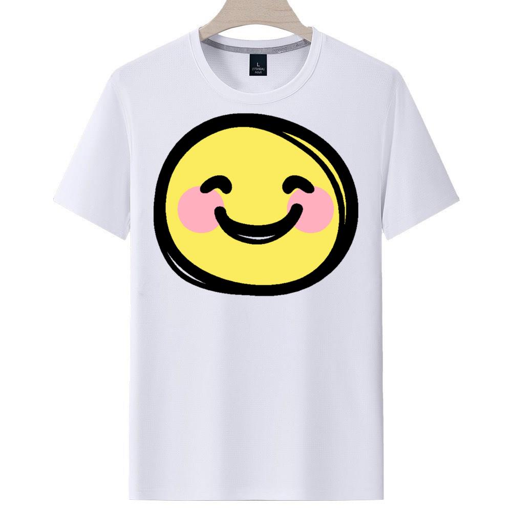 [Personalized] Emoji. quick-dry Unisex shirts   1/2 DTG print   Unisex