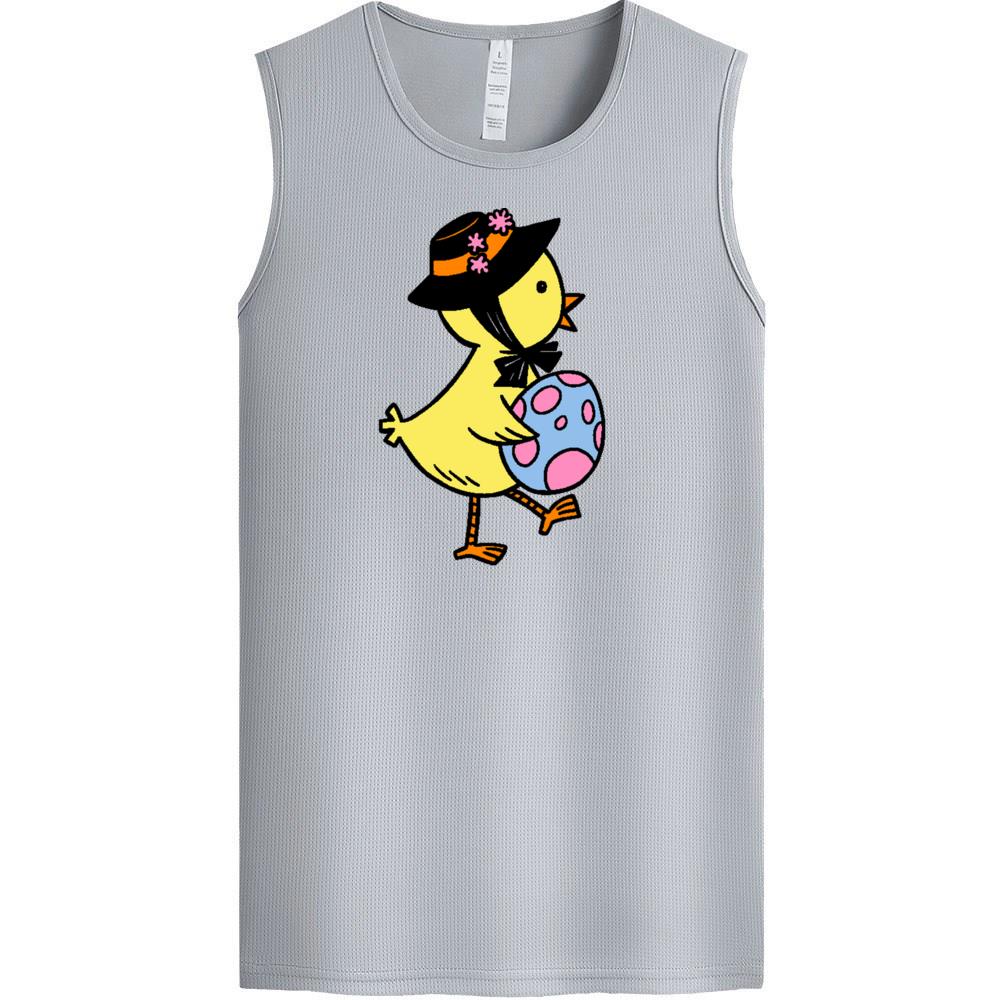 [Personalized] Emoji. quick-dry Sleeveless  1/2 DTG print   Unisex