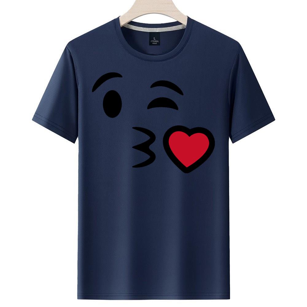 [Personalized] Emoji. quick-dry Unisex shirts   1/2 DTG print   Unisex