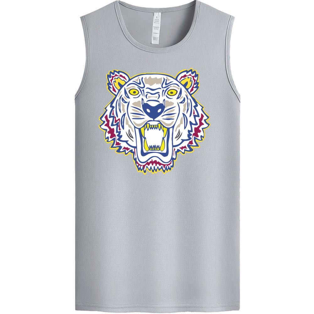 [Personalized] Emoji. quick-dry Sleeveless  1/2 DTG print   Unisex