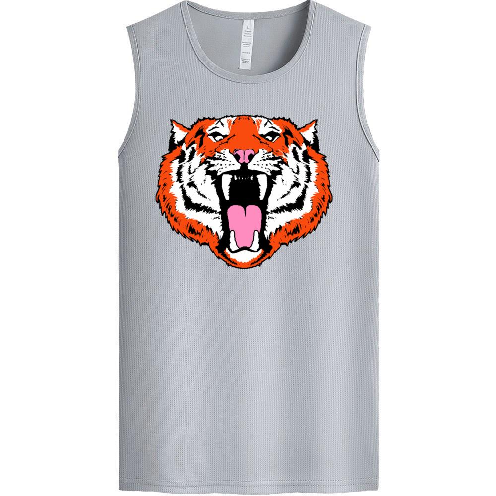 [Personalized] Emoji. quick-dry Sleeveless  1/2 DTG print   Unisex