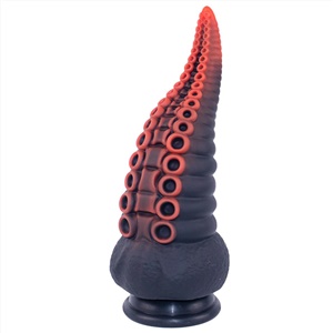 Silicone Tentacle Dildos for Anal Sex Toys Prostate Massage Buttplug Monster Penis for Women Mixed Red And Black