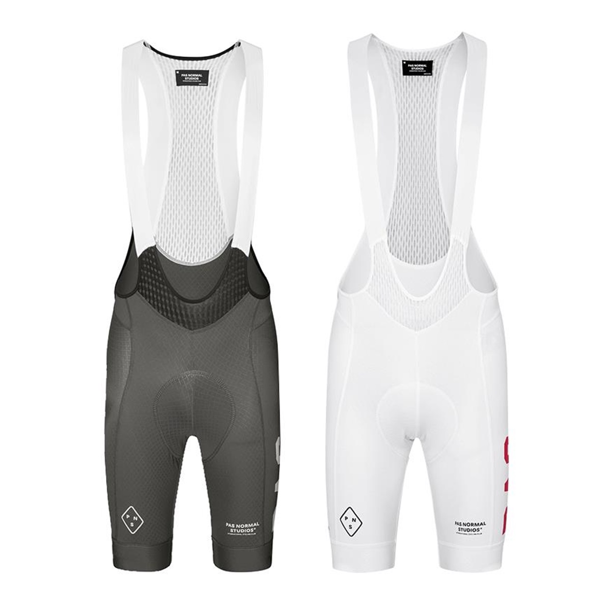 P.A.S  Dark Pattern Bicycle Suspender Cycling Shorts Imported High Elastic 3D Cut Overalls 
