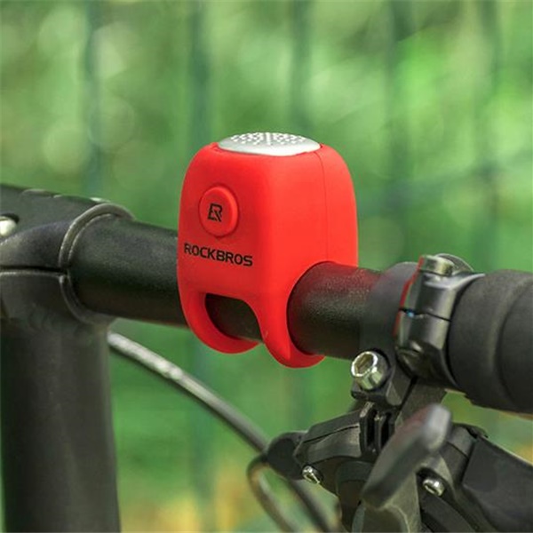 ROCKBROS bicycle electric horn mountain bike bell dead fly electronic horn personality car bell cycling accessories