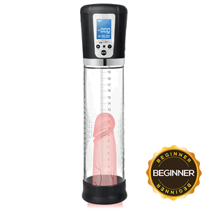 Electric Penis Vacuum Pump with 4 Suction Intensities Rechargeable