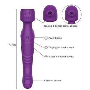 Clitoral Sucking Vibrator G Spot Stimulation with 10 Suction & Vibration Patterns