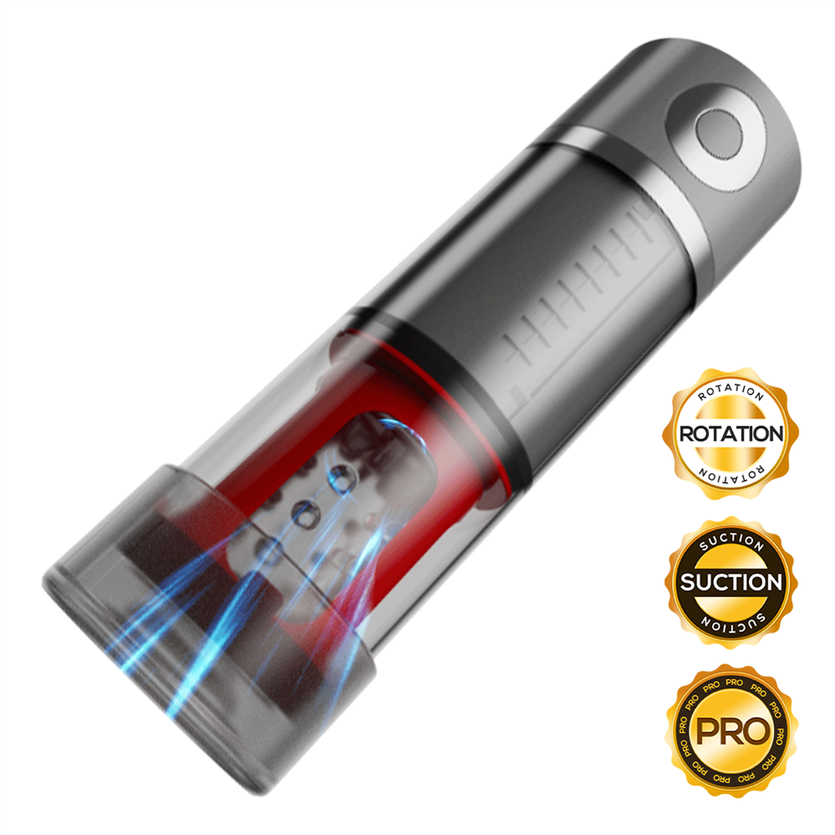 Male Automatic Telescopic Rotation Masturbation Cup