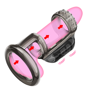 Penis Vibrating Cock Ring G Spot Vibrator Male Delay Ejaculation Ring