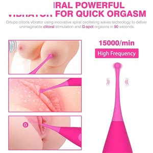 2 in 1 High Frequency Clitoral Sucking Vibrator, Clit Sucker for Clitoris Nipple Stimulation G spot Clitoral Vibrator with Whirling Vibration