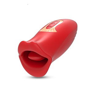 Rose Tongue Vibrator With 10 Vibration Modes And 10 French Kissing Modes