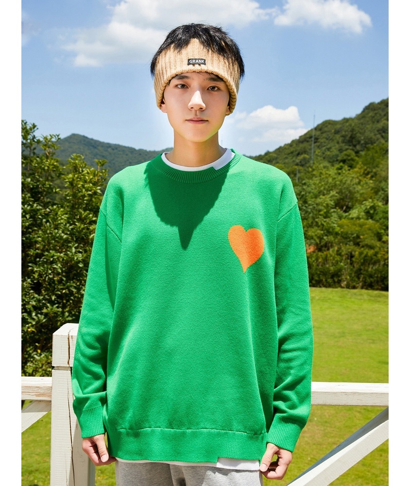 Stylish Sweater For Men and Women Fall/Winter Casual Loose Comfortable Jacquard Sweaters 