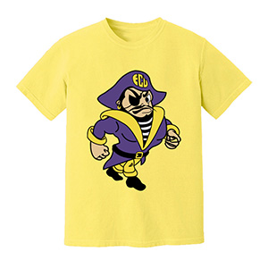ecu pirates  DTG pure cotton t-shirts