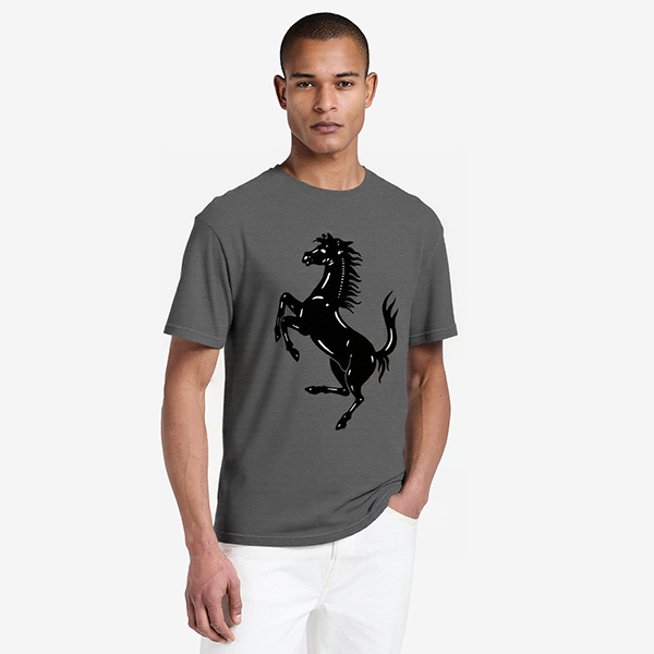 horse  DTG pure cotton t-shirts