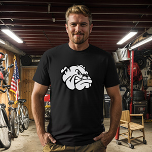 Georgia bulldogs  DTG pure cotton t-shirts