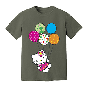 Cat  DTG pure cotton t-shirts