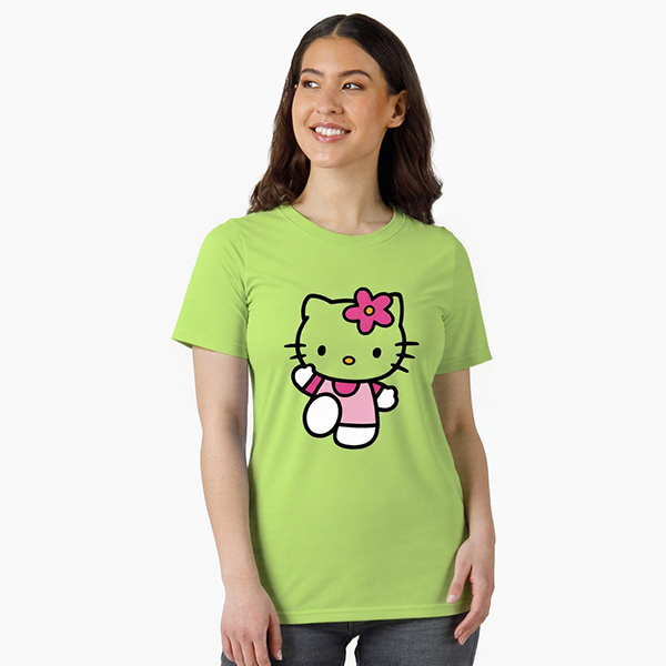 Cat  DTG pure cotton t-shirts