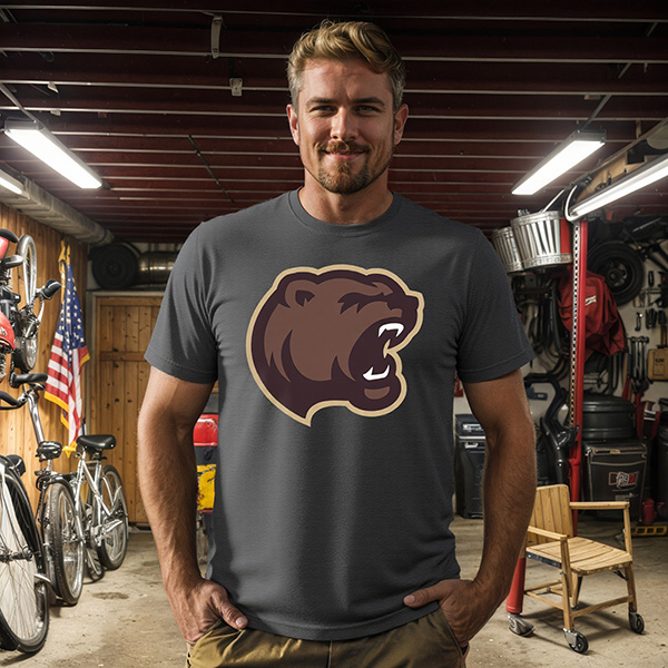 Bears  DTG pure cotton t-shirts