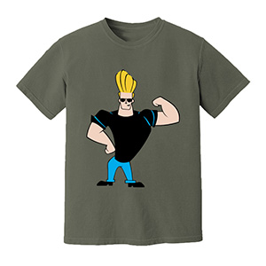 johnny bravo   DTG pure cotton t-shirts