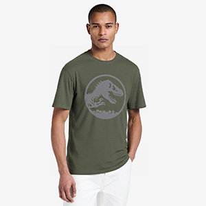 Jurassic world Dinosaur  DTG pure cotton t-shirts